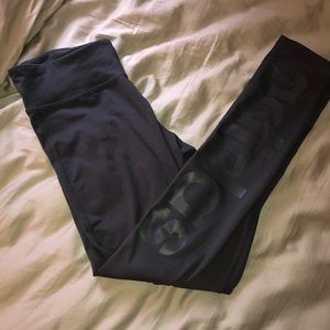 NWOT Adidas Carbon Fab Linear Leggings